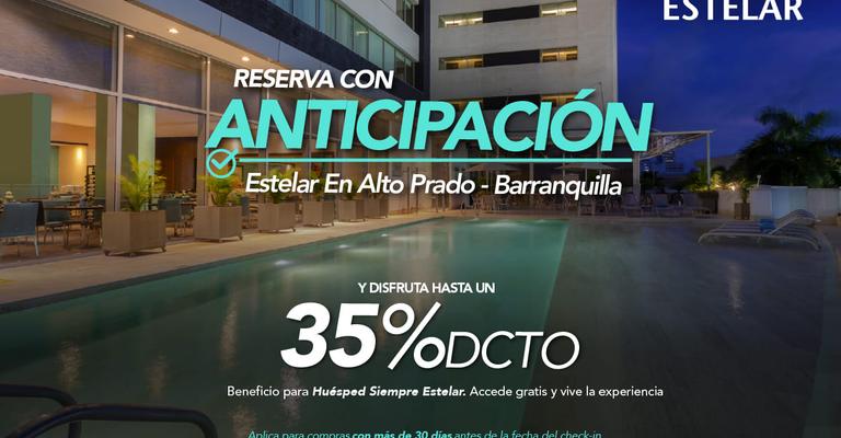 Reserva con anticipación ESTELAR en Alto Prado Colombia - Barranquilla Reserva con anticipación ESTELAR en Alto Prado Colombia - Barranquilla