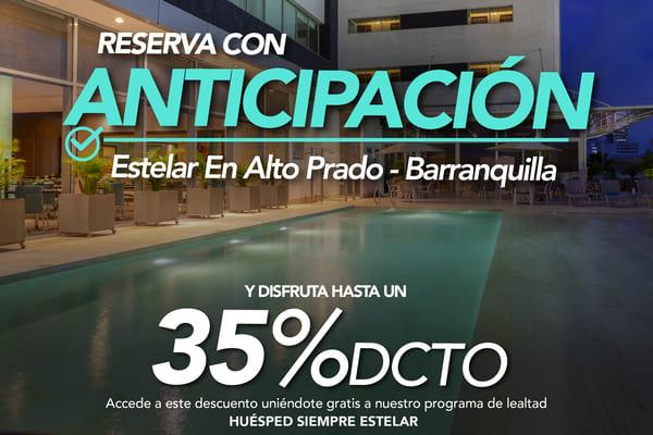 Reserva con anticipación ESTELAR en Alto Prado Colombia - Barranquilla Reserva con anticipación ESTELAR en Alto Prado Colombia - Barranquilla