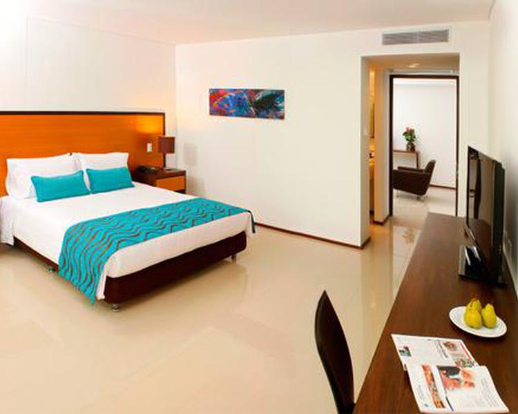 Tour Habitación Junior Suite Hotel ESTELAR En Alto Prado - Barranquilla
